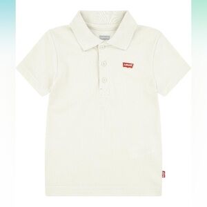 White Levi’s Boy Polo T-Shirt